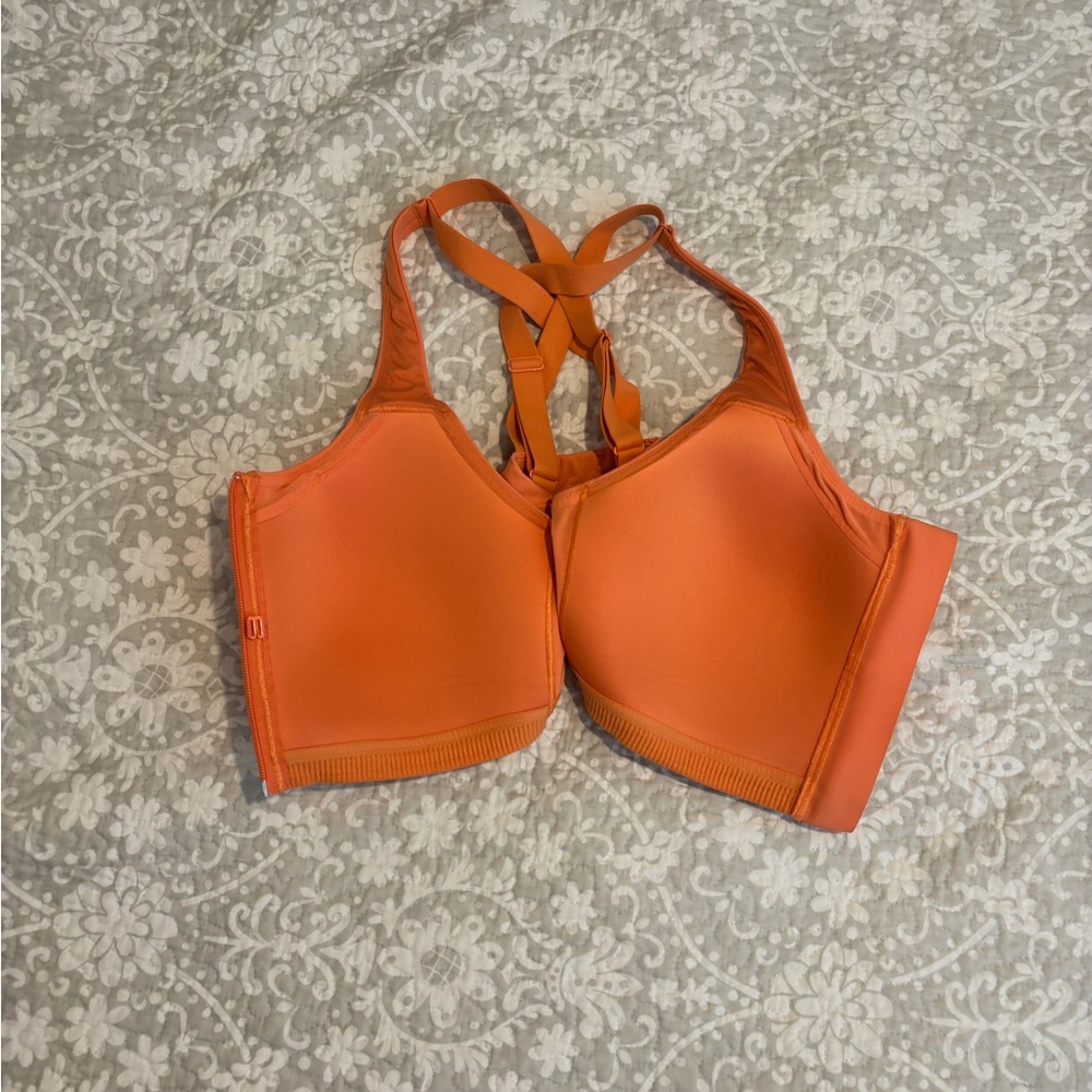 Lululemon Athletica Vibrant Orange Sports Bra - Picture 3 of 6